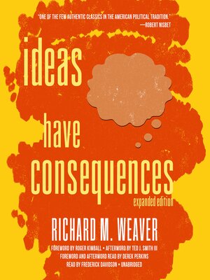cover image of Ideas Have Consequences